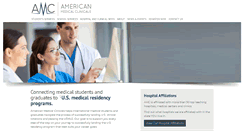 Desktop Screenshot of amclinicals.com